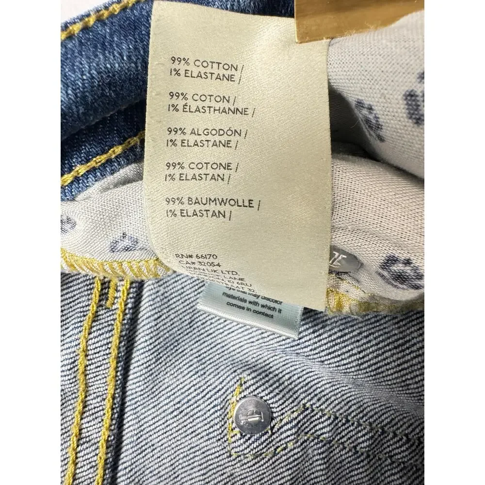 Pilcro Anthropologie Light‎ Wash Distressed Skinny Jeans Women's Size 28